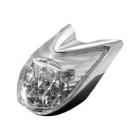 Highway Hawk H682-100 Koncové světlo 2v1 LED chrom Yamaha XVS950